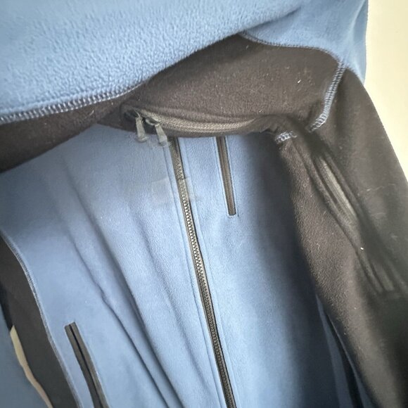 Brooks Brothers Pro Sport Jacket Mens Medium Blue Full Zip - Picture 6 of 11